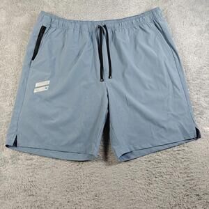 Hurley Performance Men's Lightweight Lined Sport Shorts Size XXL Blue